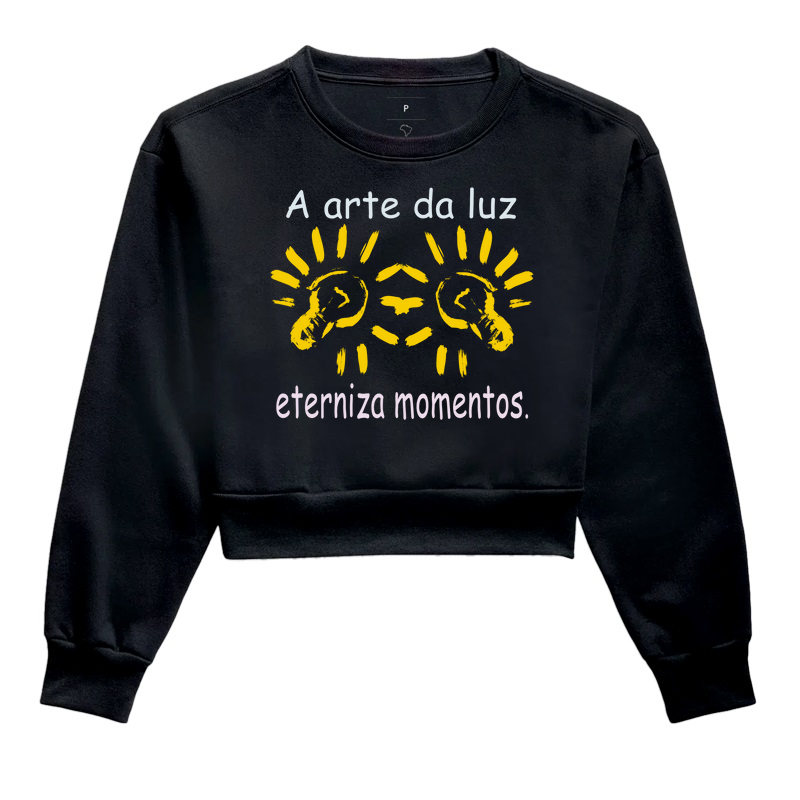 Camiseta estampa luz
