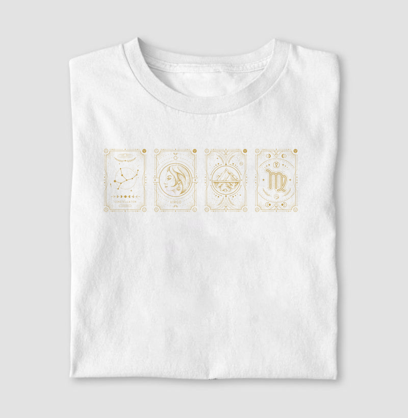 Camiseta Signos - CARTAS DE VIRGEM 