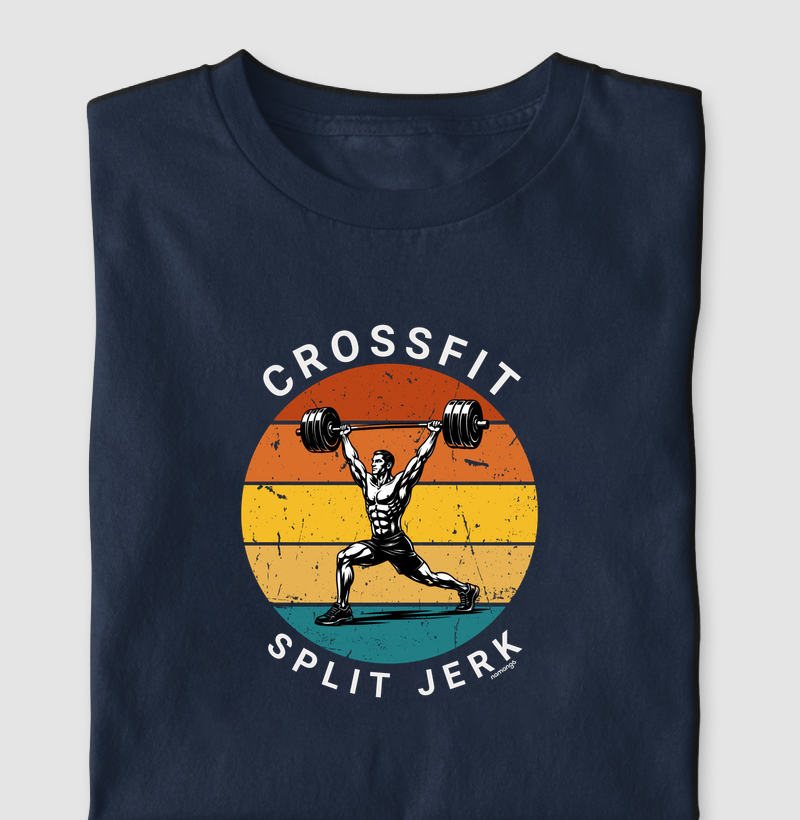 Split Jerk Masculina