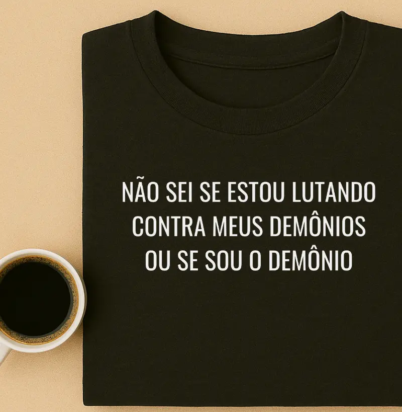 Não sei se estou lutando contra meus demônios ou se sou o demônio