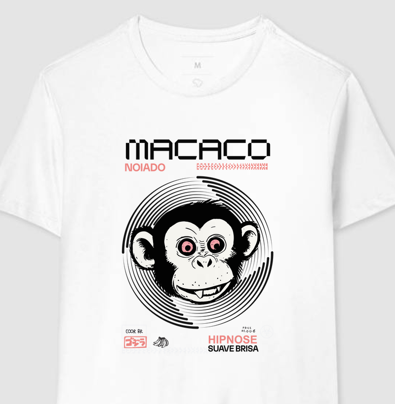 Camiseta Macaco Noiado