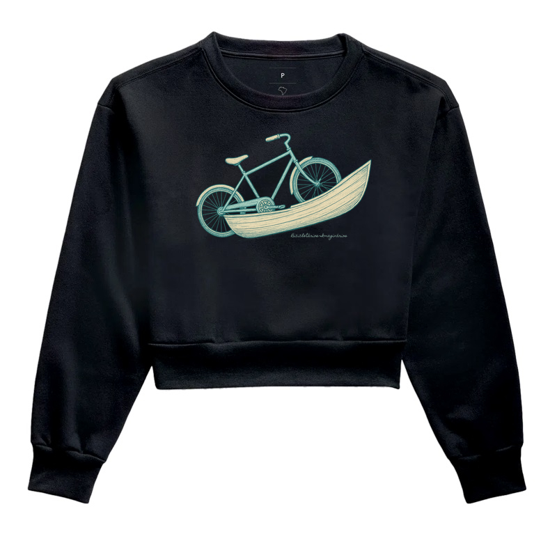 BARCO-CLETA: Barco movido à BICICLETA