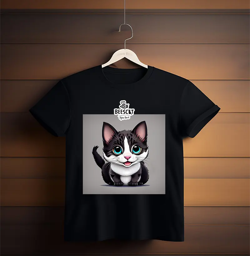 Camiseta Classic - Cute Cat (Modelo 01)