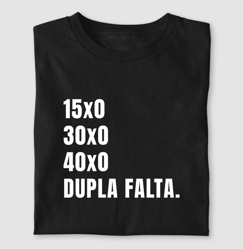 DUPLA FALTA