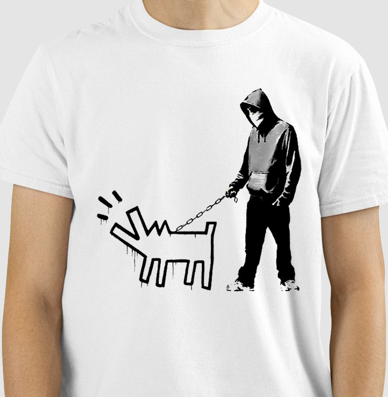 Banksy Haring Dog 