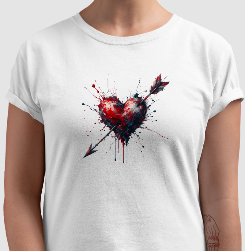 Explosão de Emoções: Camiseta - Design de Impacto