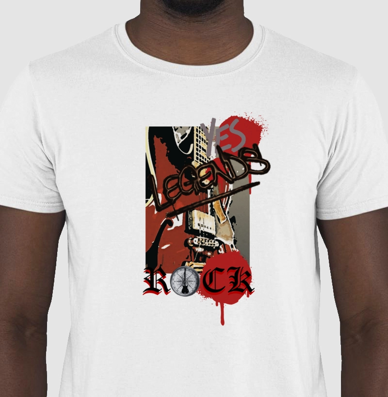 camiseta norteados pelo rock legends