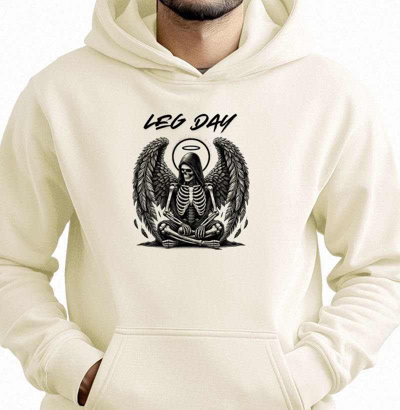 Camiseta Leg Day Caveira