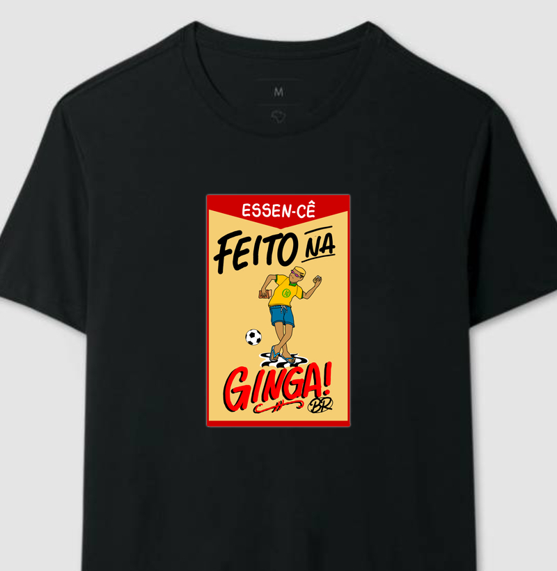 Camiseta coleção - ''feito na ginga br'' 