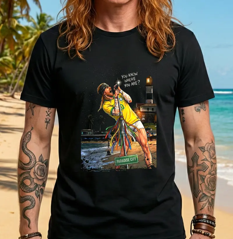 Axl rose - Farol da barra - Salvador - GnR