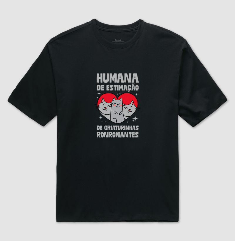 Humana de estimação de criaturinhas ronronantes