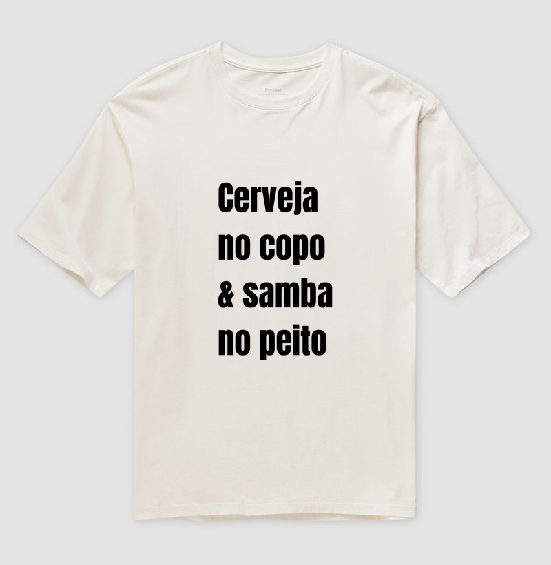 Camisa Cerveja no Copo