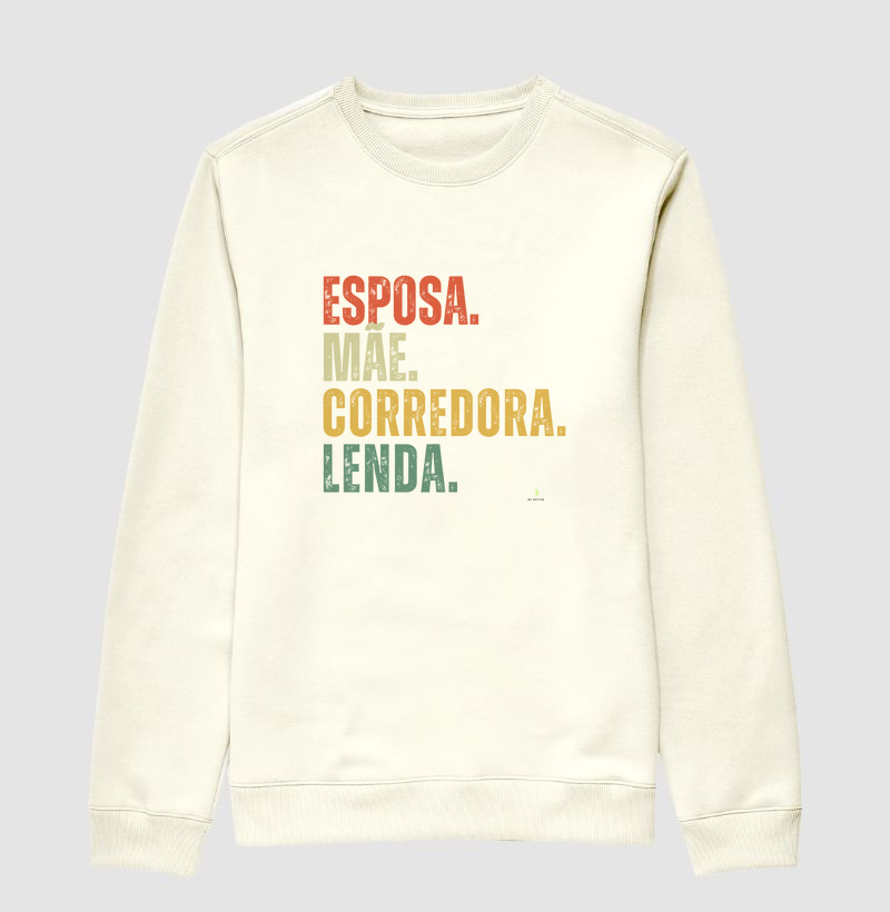 Esposa, mãe, corredora e lenda