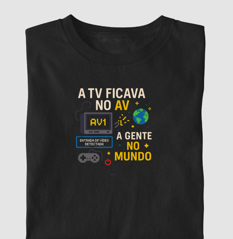 RetroPhrase A TV Ficava no AV a Gente no Mundo