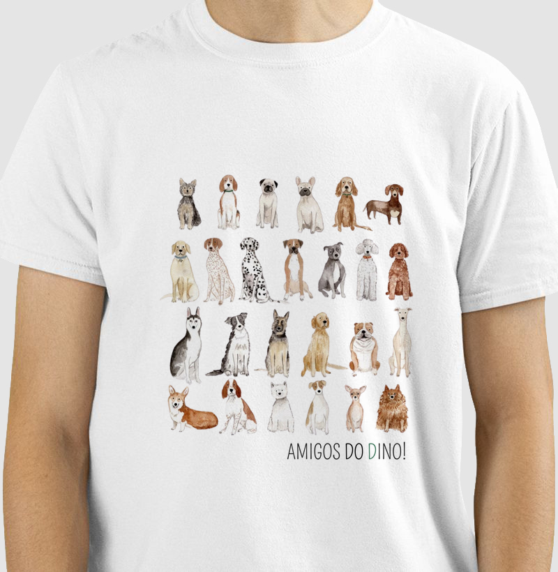 Amigos do Dino - sentados