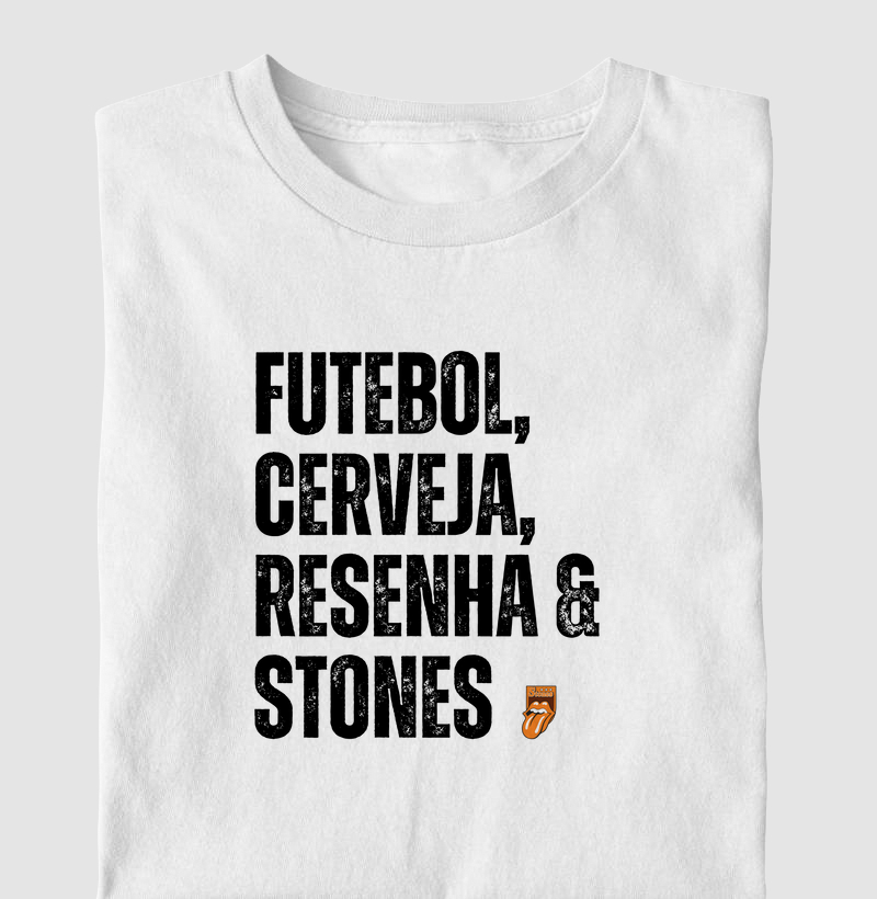 Futebol, cerveja, resenha & Stones