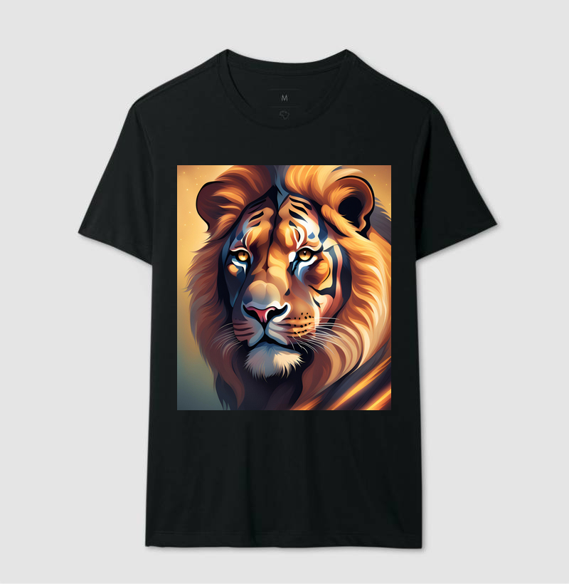 Leo Tigre é uma mistura com leão e com um tigre 