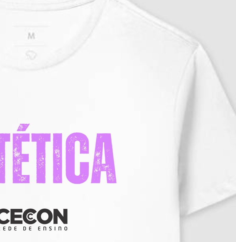 Camisa estetica fonte cecon 