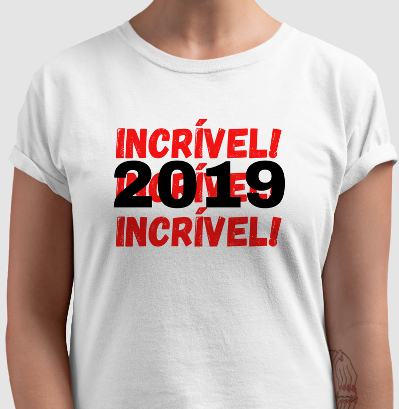 CAMISA FLAMENGO INCRÍVEL BRANCA