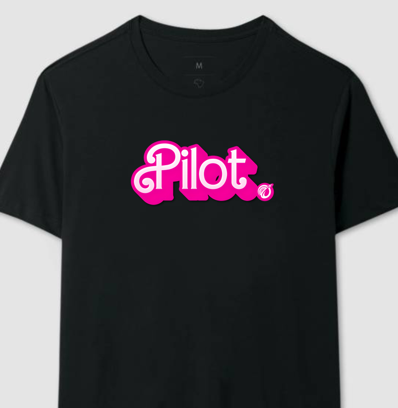 Camiseta Pilot Barbie