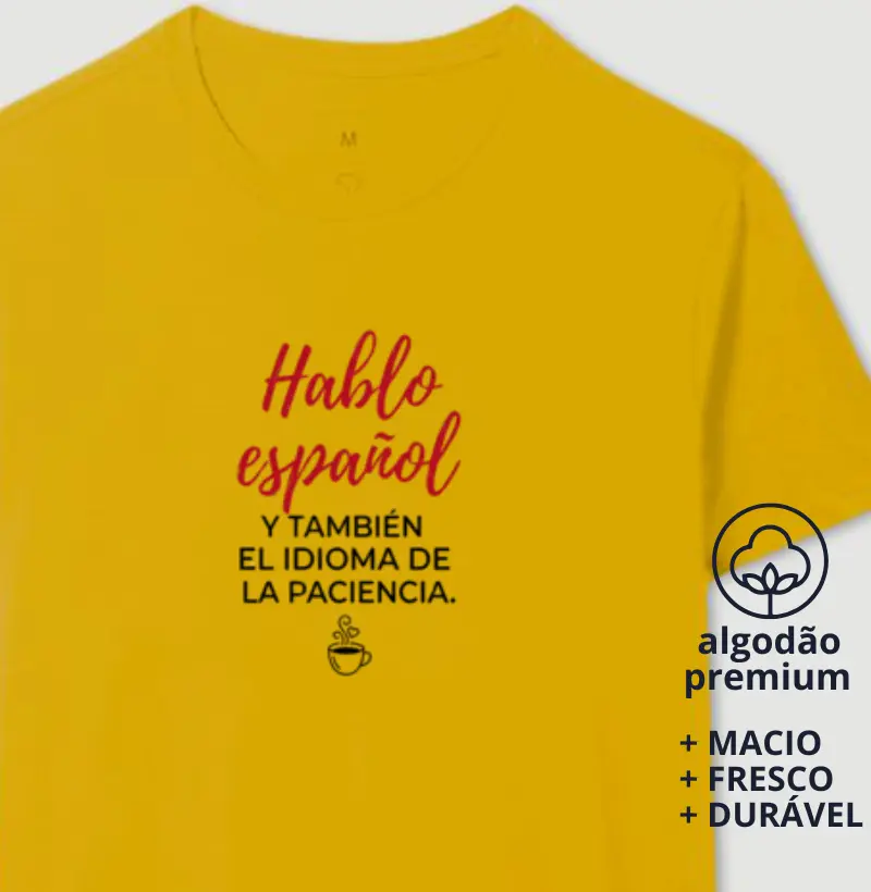 Camiseta Hablo Espanol
