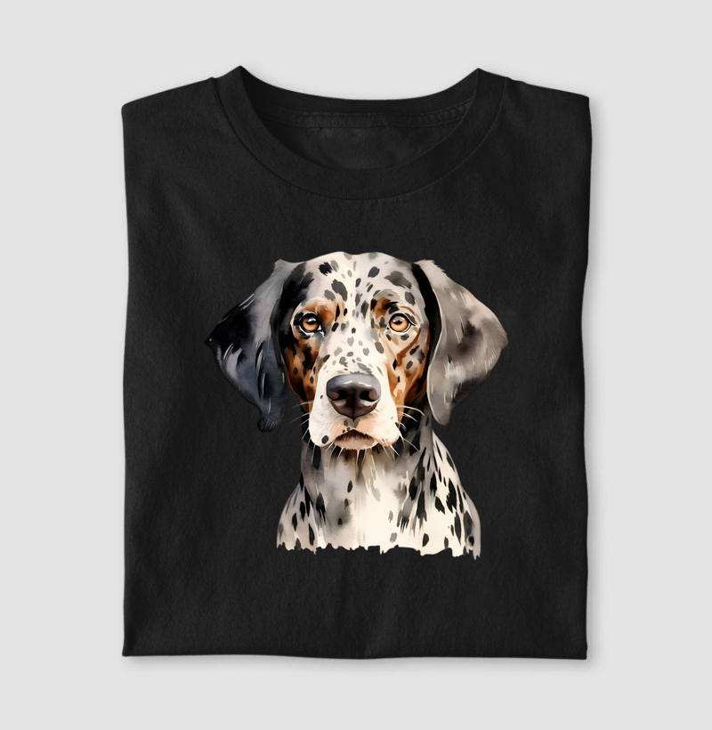 American Leopard Hound aquarela
