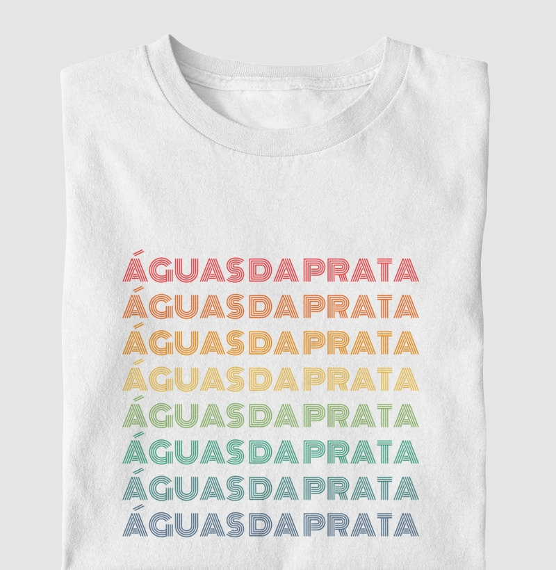 Águas da Prata Letreiro Retrô