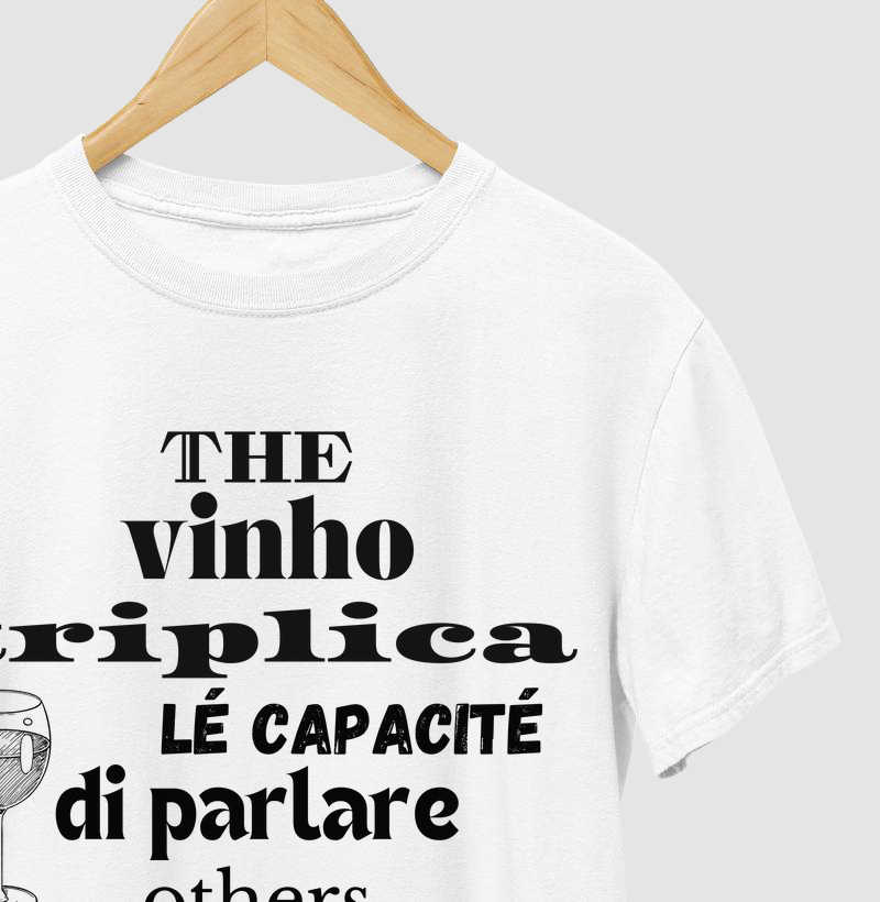The vinho triplica lé capacité di parlare others languages