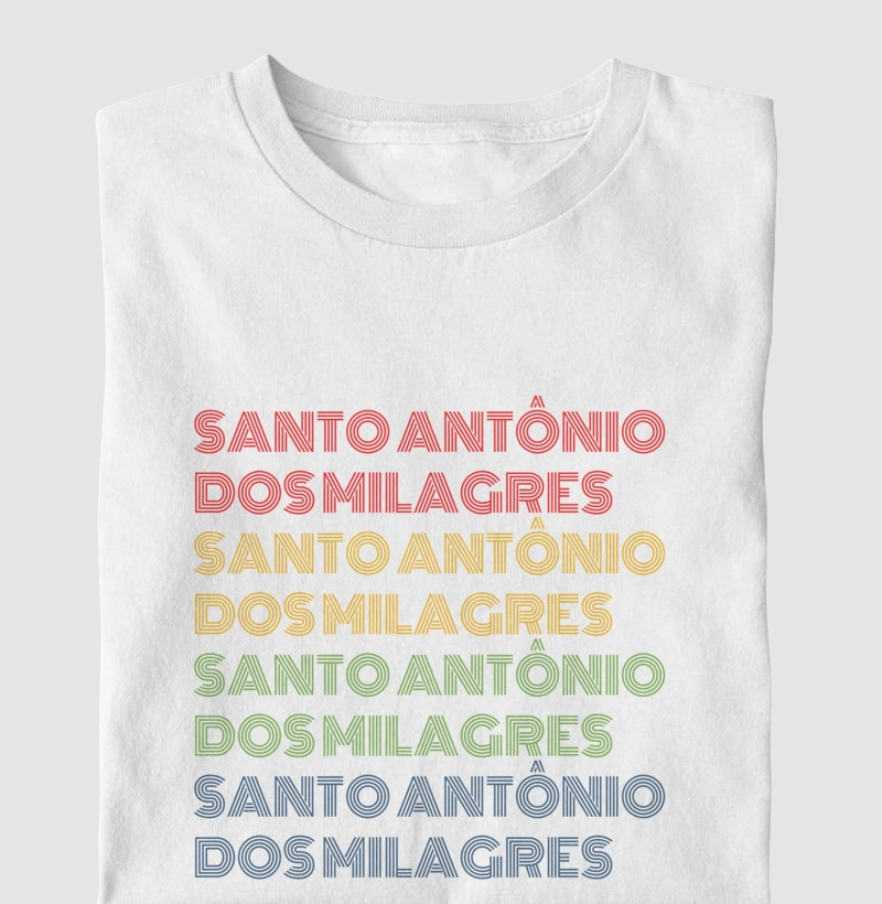 Santo Antônio dos Milagres Letreiro Retrô