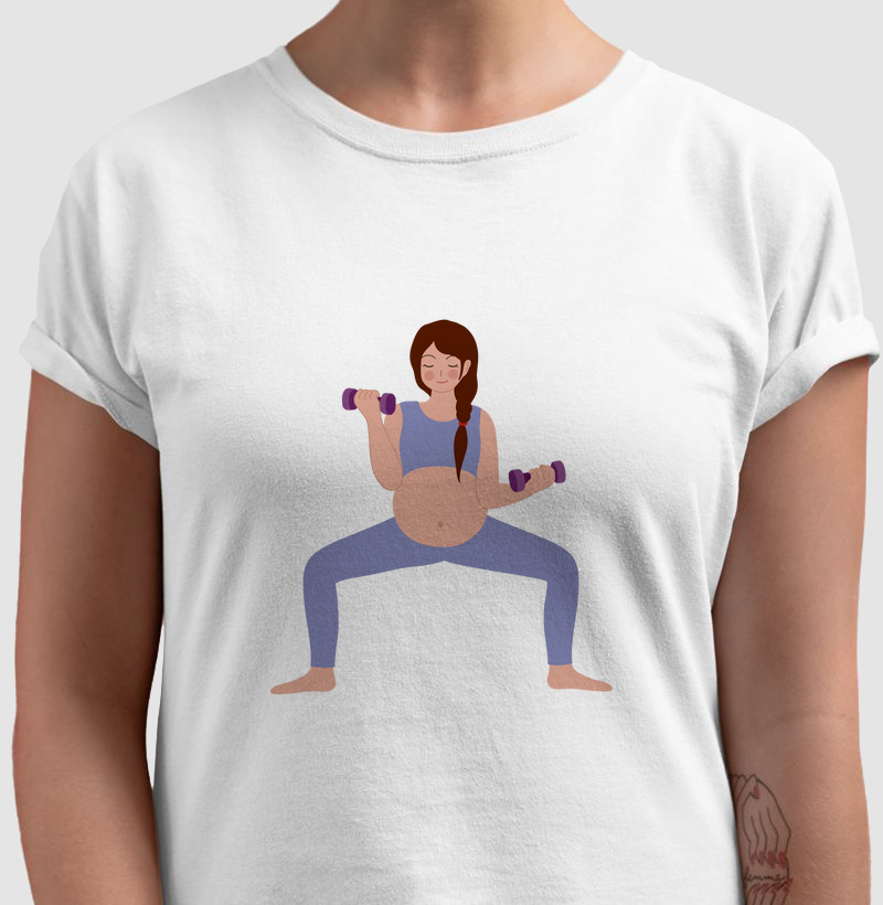 Camiseta gestante