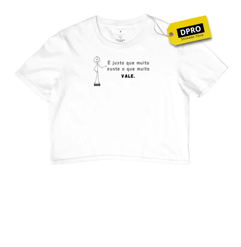 É justo que muito custe o que muito vale