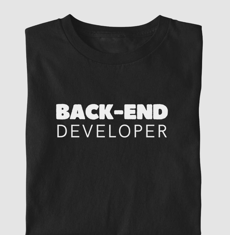 Camiseta Back-End Developer (DEV)