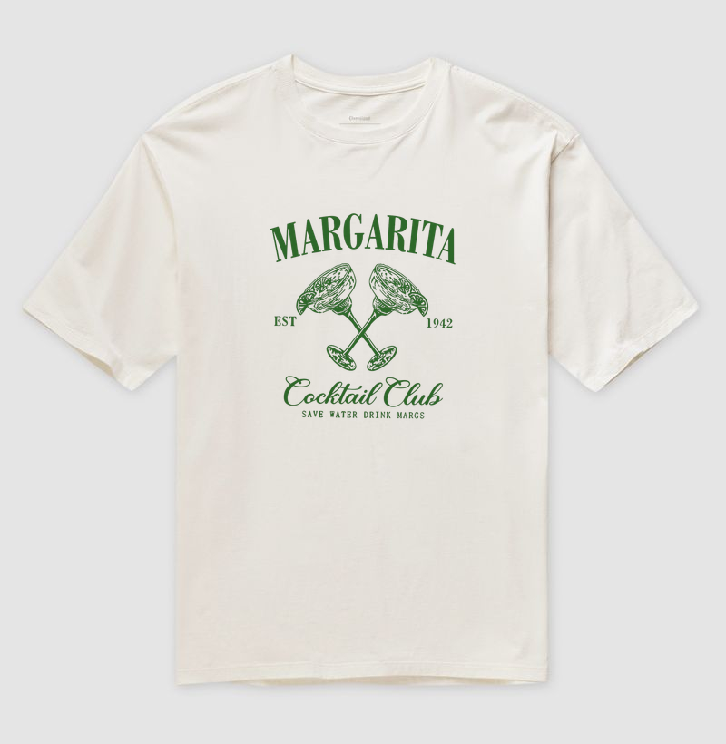 Camiseta Oversized Margarita