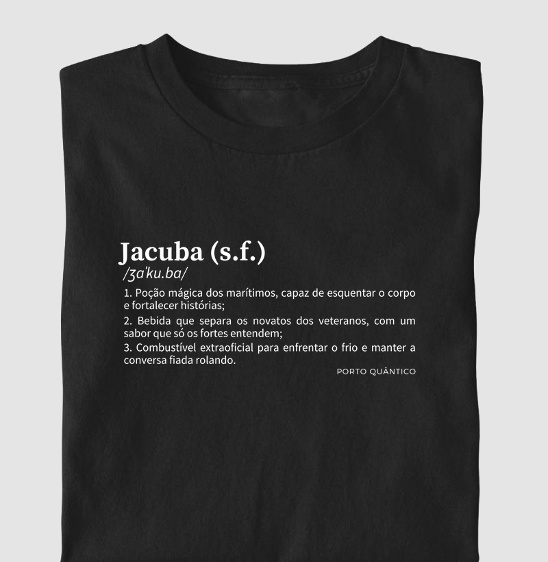 Camiseta Unissex 100% Algodão - Jacuba (s.f.)