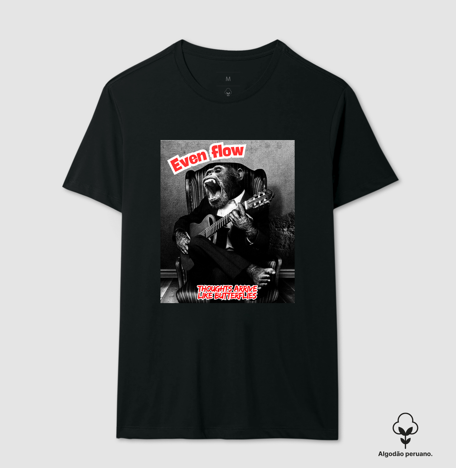 camiseta even flow (algodão peruano)