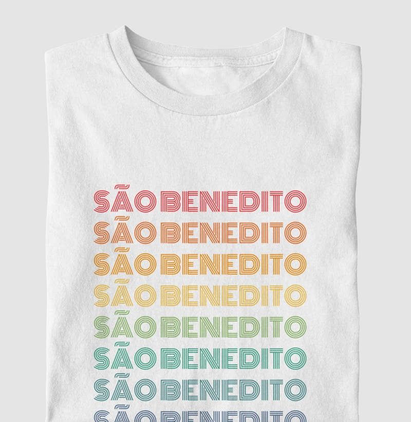São Benedito Letreiro Retrô