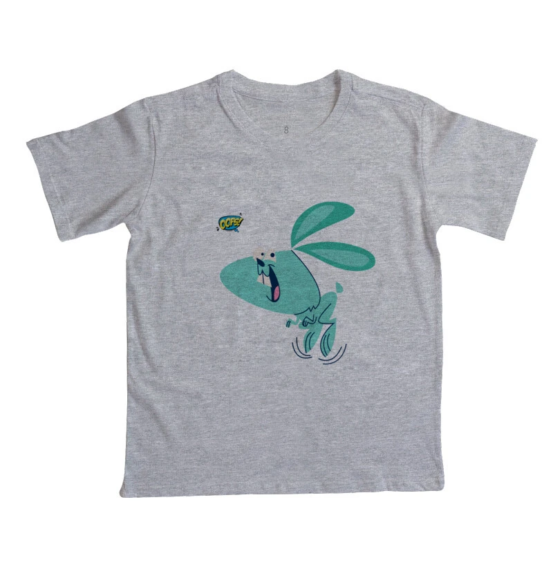 camiseta infantil coelho