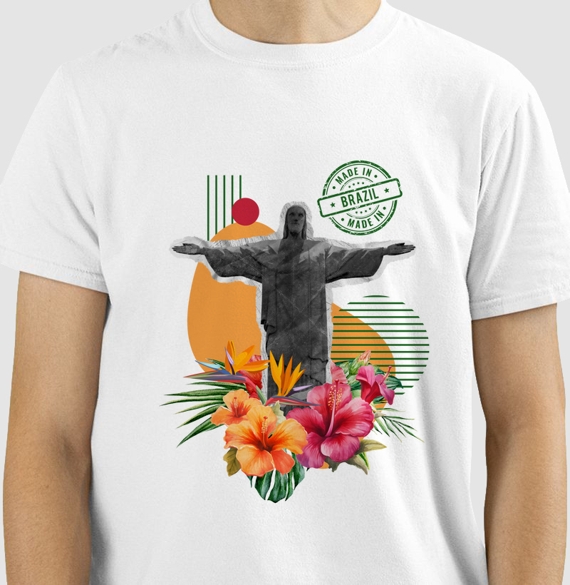 CAMISETA MADE IN BRAZIL 