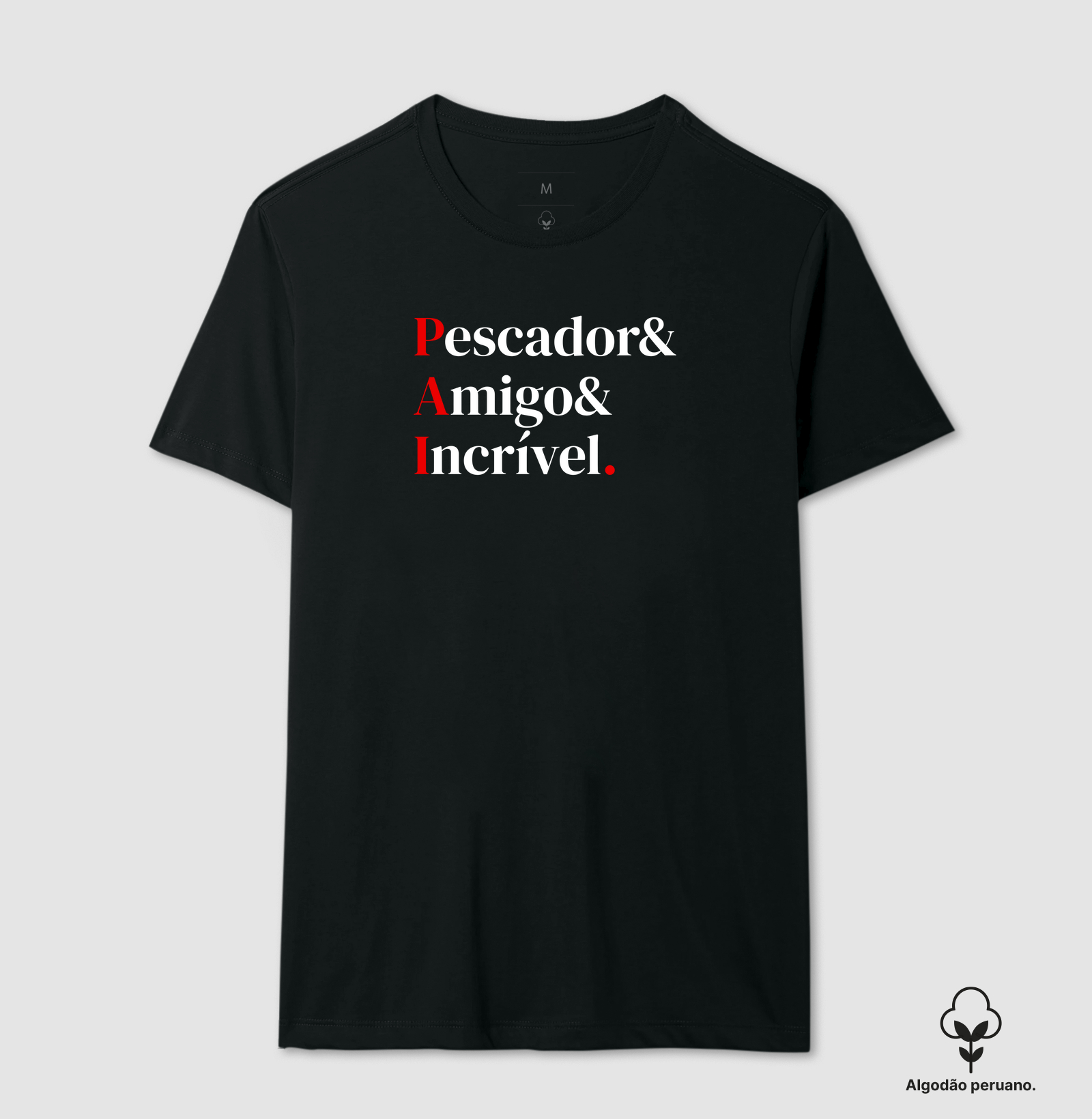 PESCADOR AMIGO INCRÍVEL - CAMISETA PREMIUM