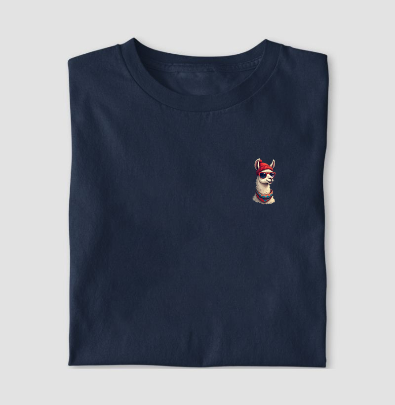 Camiseta Machu Picchu Mini Lhama Aventureira
