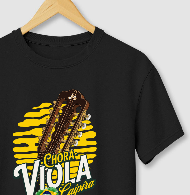Camiseta Violeiro "Quando a Viola Chora"