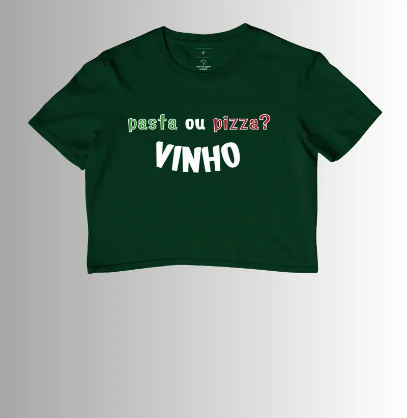 Pasta ou pizza? VINHO 