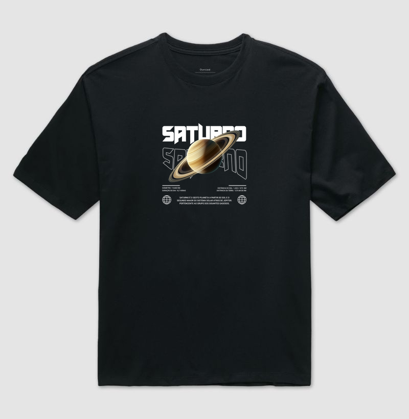 Saturno - Camiseta Oversized
