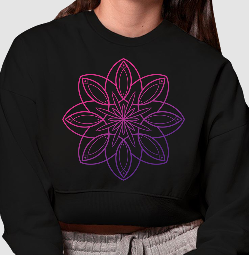 MANDALA FLOR DE JÚPITER COLORIDA