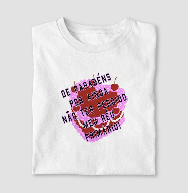Camiseta Réu Primário