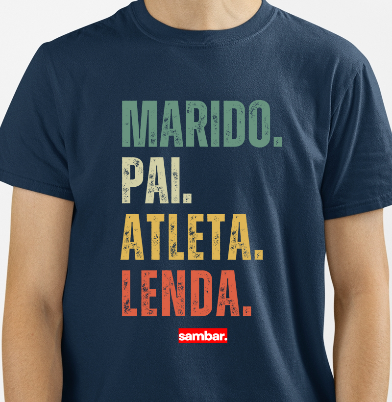 Marido pai atleta lenda