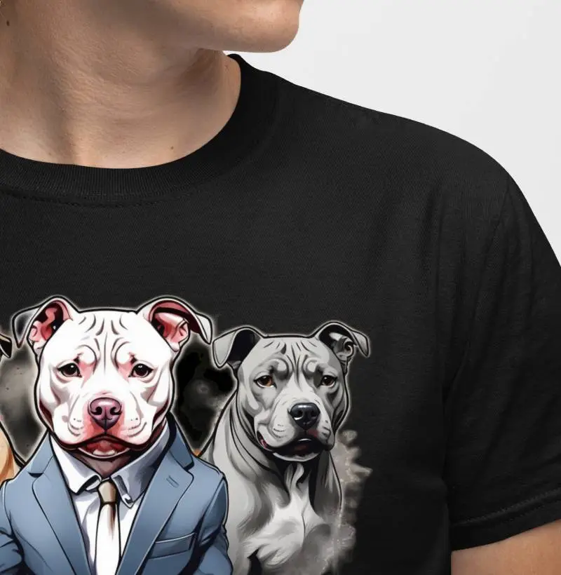Camiseta Pitbull trio de terno 