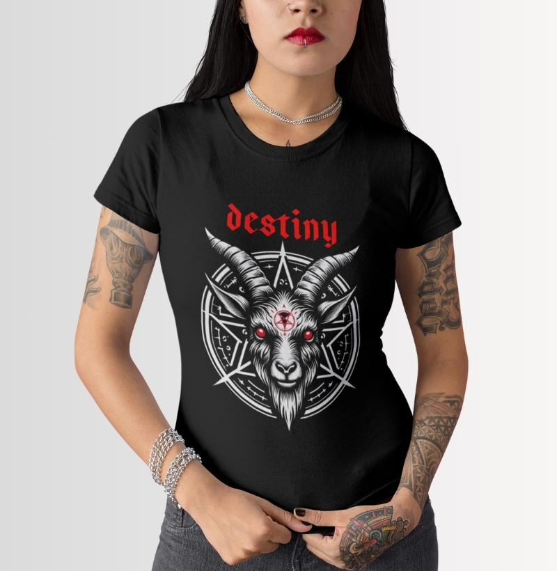 Camiseta Devil Goat