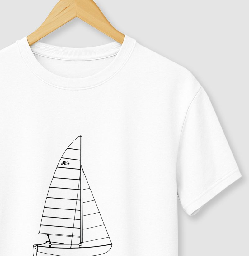 Camiseta Algodão Sailing Cast Hobie Cat 16