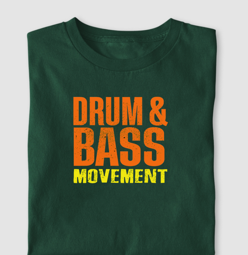 Camiseta Drum Bass Movement